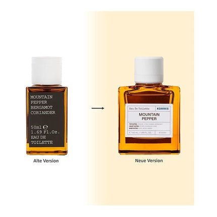 Eau de Toilette, Korres, Mountain Pepper, 50ml