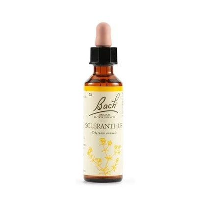 Remediu Floral Bach Scleranthus, 20ml, Sticlă Maro cu Dispensator