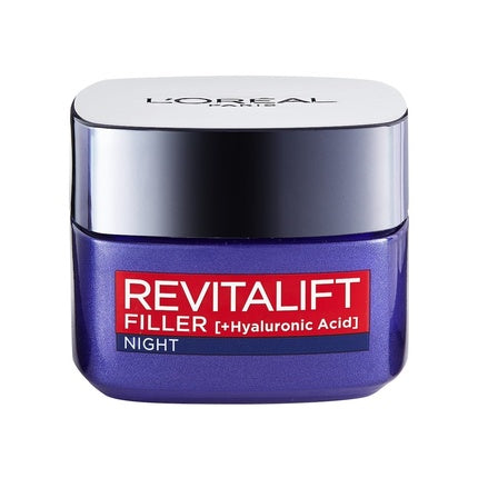 L'Oréal Revitalift Filler Acid Hialuronic Noapte, 50 ml, Cremă
