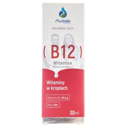 Picături vitamina B12, Aliness, 200mcg, 30ml
