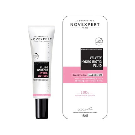 Cremă față, Novexpert, Velvety Hydro-Biotic Fluid, 30ml, alb