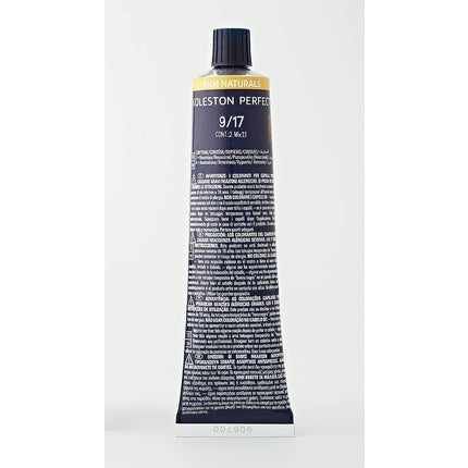 Vopsea de par, Wella, Koleston Perfect Me+ Rich Naturals 9/17, Blond Foarte Deschis Cenusa Maro, 60ml