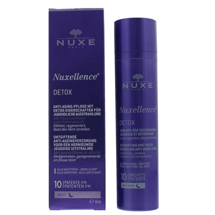 Crema de noapte Nuxe Nuxellence Detox, 50ml