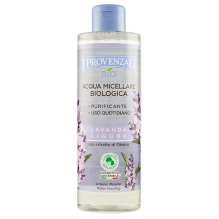 Apă micelară, I Provenzali, organică, lavandă Ligure, 400 ml