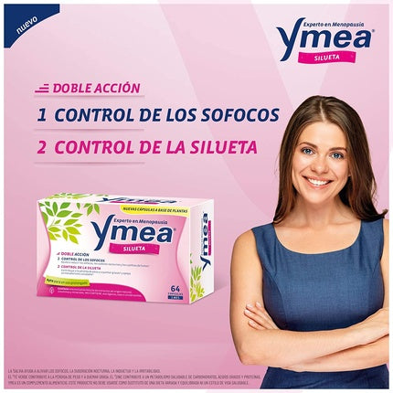 Capsule Ymea Silueta, dublă acțiune, 64 buc