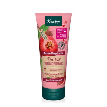 Gel de duș, Kneipp, rodie și cacao, 200ml