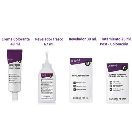 Vopsea de păr, Colorcrem Color & Brillo, N10 Intense Black