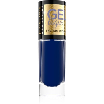 Smalt pentru unghii, Eveline Cosmetics, 7 Days Gel Laque Color 136, Albastru