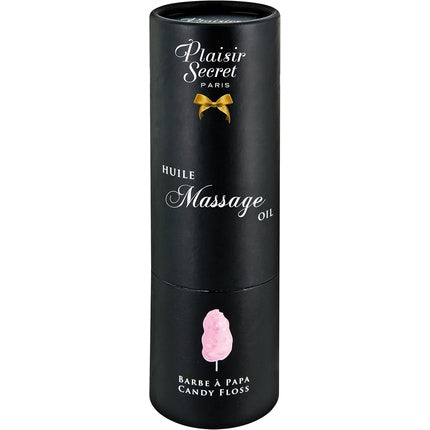 Ulei de masaj, Plaisirs Secrets, 59 ml, aromă vată de zahăr