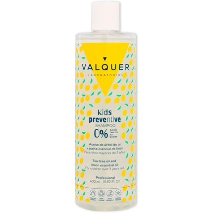 Șampon Preventiv Anti-Pediculoză Valquer Laboratorios pentru Copii, 400 ml