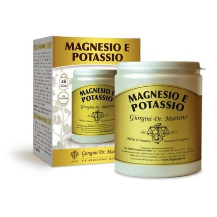Pulbere minerală Dr. Giorgini - Magneziu și Potasiu, 360g