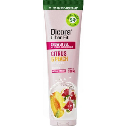 Gel de Duș Dicora Urban Fit Citrus & Peach, 100 ml