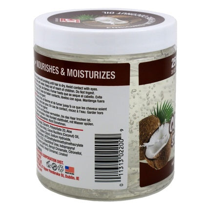 Gel de păr Fantasia Ic Coconut Styling Gel, Nourish and Moisturize, 20 Ounce