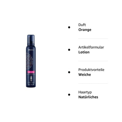 Mousse pentru păr Indola Color Style Brun Mediu 200ml