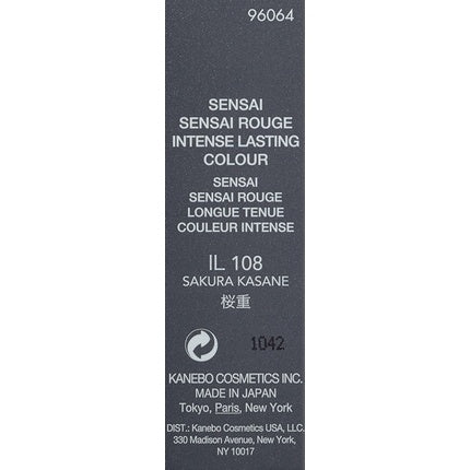 Ruj, Sensai, Rouge Intense, roz
