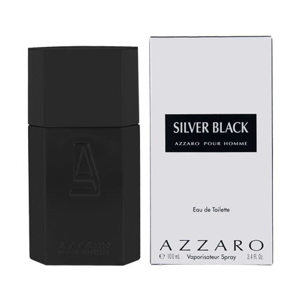 Parfum barbati, Azzaro, Silver Black, 100 ml