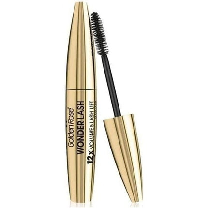 Mascara Golden Rose Wonder Lash, auriu, cu efect de volum și lift