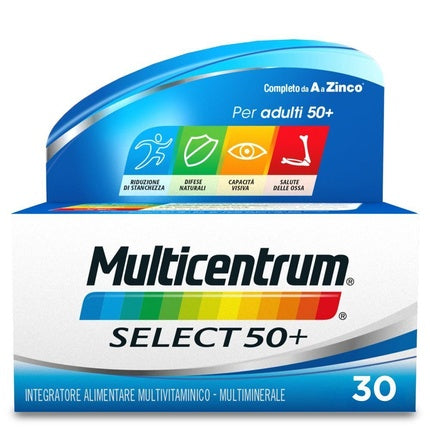 Supliment alimentar Multicentrum Select 50+, 30 tablete