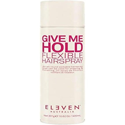 Spray de păr, Eleven Australia, Give Me Hold Flexible Hairspray, alb, 400ml