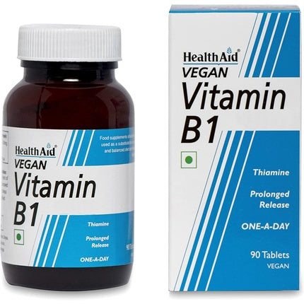 Vitamine B1, HealthAid, 100mg, 90 comprimate