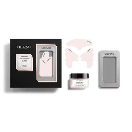 Set îngrijire facială Lierac, Lift Integral, Cremă de zi și patch-uri pentru ochi