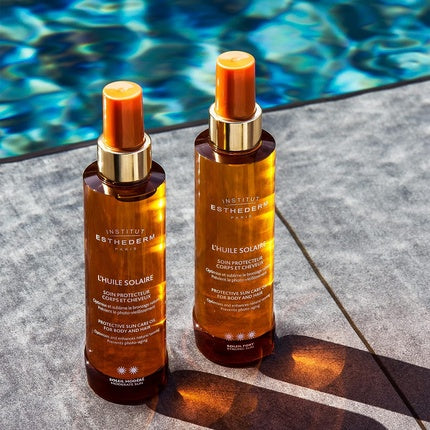Ulei solar, Esthederm, L'Huile Solaire, 150ml, portocaliu