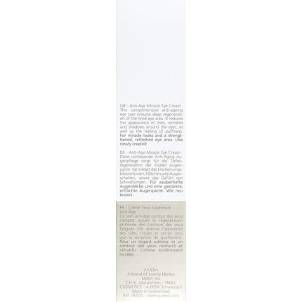 Cremă pentru ochi, Juvena, Skin Specialists, 20ml