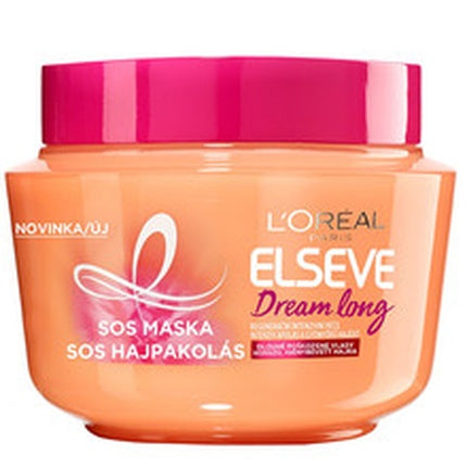 L'Oréal Professionnel Elseve Dream Long SOS Mask pentru păr lung și deteriorat, 411g, portocalie