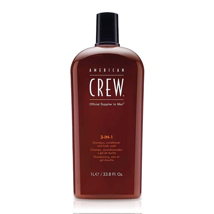 Sampon, Balsam si Gel de Dus 3-in-1, American Crew, 1000ml