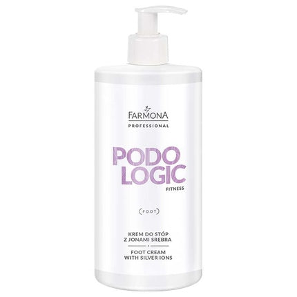 Cremă pentru picioare, Farmona Podologic Fitness, cu ioni de argint, 520 g