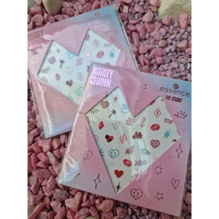 Nail Sticker Selfadhesive, Essence, Harley Quinn, temă comic, design colorat