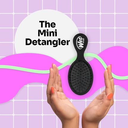 Perie păr detangling Wet Brush Mini Detangler Frosty Kit cu perii IntelliFlex