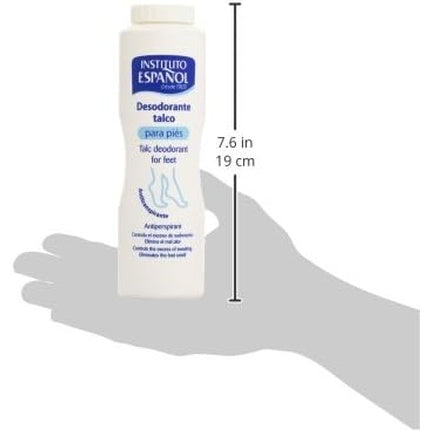 Pudră talc picioare, Instituto Español, 185g