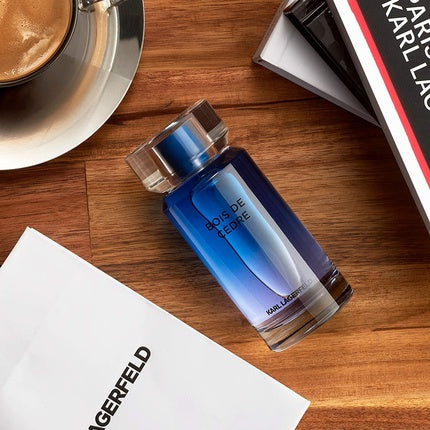 Eau De Toilette Lagerfeld Bois de Cedre albastru