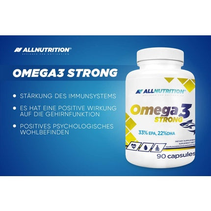 Supliment alimentar ALLNUTRITION ADEK + Omega 3 Strong, 90 gel capsule