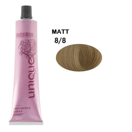 Subrina Professional Unique Permanent Hair Dye, 88 Matte Light Blonde, 100 ml