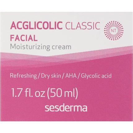 Cremă Hidratantă cu SPF 15 Sesderma ACGlicolic Classic, 50ml