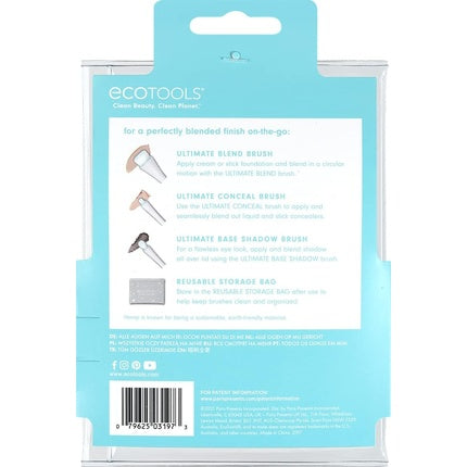Set Pensule Baie, Ecotools, All Eyes on Me, Turcoaz