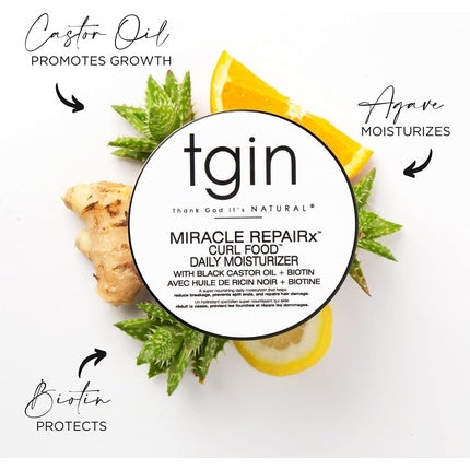 Balsam, Tgin, Miracle Repairx Curl Food, alb