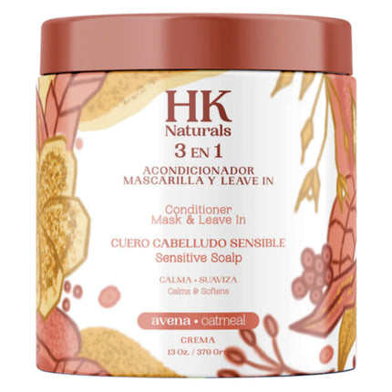 Mască de păr HK Naturals Soothing Oat Leave-In Conditioner, 264g