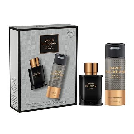 Set Cadou Parfum David Beckham Bold Instinct 50ml, Negru