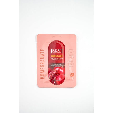 Jigott Real Ampoule Mask Pomegranate, 27ml