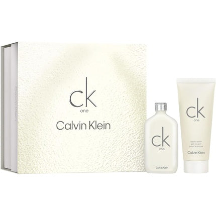 Set Cadou Parfum, Calvin Klein, CK One, alb