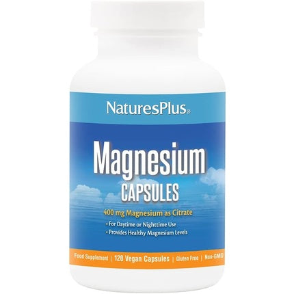 Supliment Magneziu, Nature's Plus, Kalmassure, 400mg Capsule