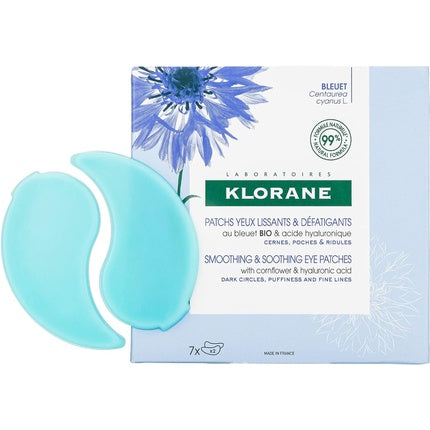 Patchuri pentru Ochi, Klorane, Extract de Albastrele si Acid Hialuronic