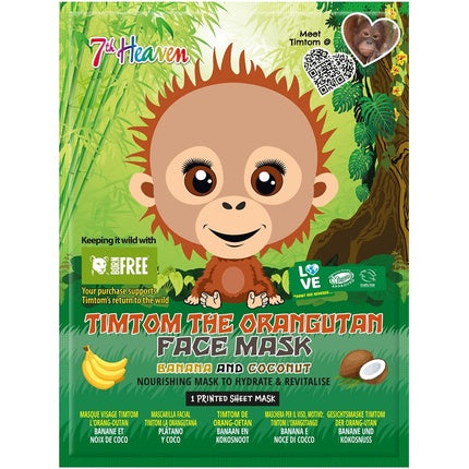 Masca faciala 7th Heaven, TimTom, banana si cocos