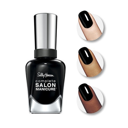 Lac de unghii, Sally Hansen, Complete Salon Manicure, negru