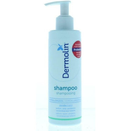 Șampon Dermolin Capbfree - Hipoalergenic, Fără Parfumuri, Culoare Albastru Deschis