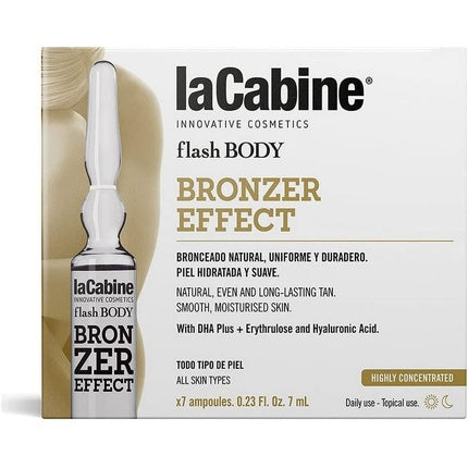 Autobronzant, La Cabine, Flash Body, efect bronzant
