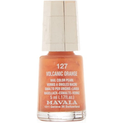 Vernis de unghii Mavala, Volcanic Orange, 127, 5ml